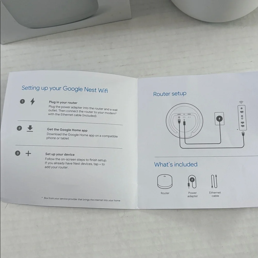 Google Nest Wifi Router Snow